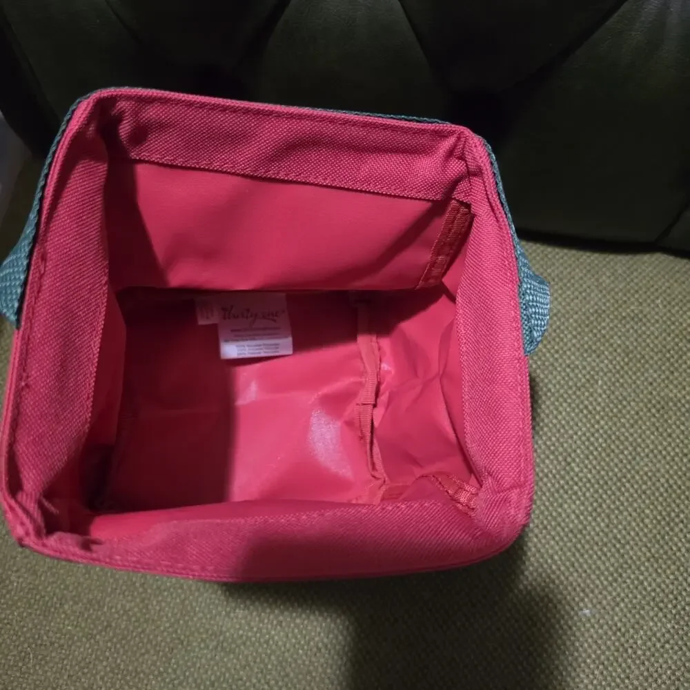 Thirty One Littles Carry-All Caddy Merry Cat-Mas AQ83 NIP